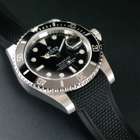 rolex submariner 2020 rubber strap|genuine Rolex Submariner watch bands.